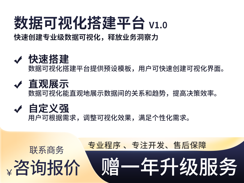 数据可视化搭建平台